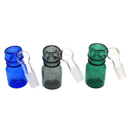 Ash Catcher solid Color 14 MM Male  45 degree for Cleaner Sessions & Easier Maintenance