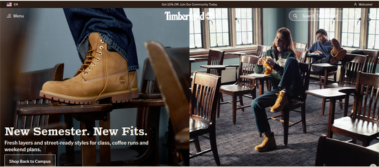 Timberland Affiliate link