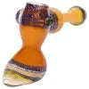 GC Gold Fume with Locket Hammer Bubbler - 9 in.