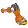 GC Gold Fume with Locket Hammer Bubbler - 9 in.