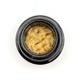 THCa Live Rosin a Solventless Extract in a jar, showcasing the product&